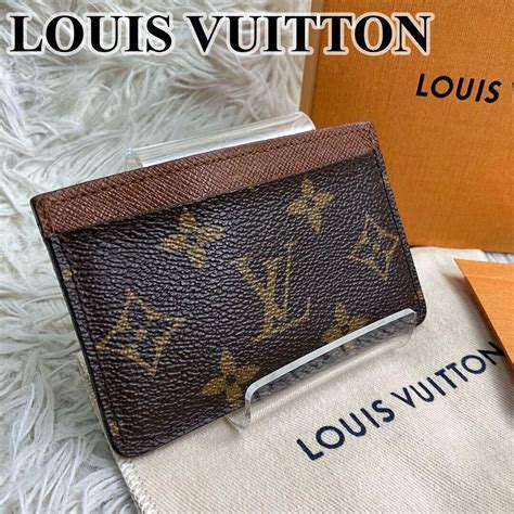 louis vuitton card holder m61733 fake|authentic used louis vuitton wallet.